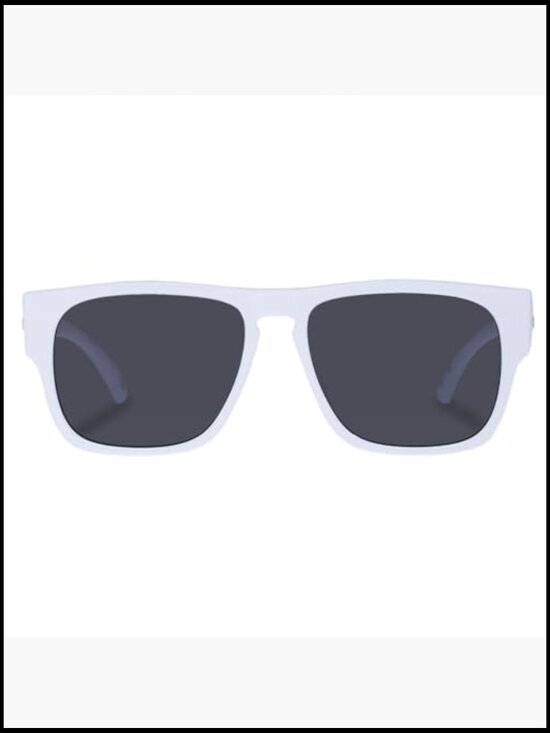 Square Plastic Frame Non-Polarized Sunglasses with UV Protection main image 4